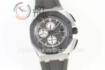 Audemars Piguet Royal Oak Offshore 44mm 1:1 Best Edition Titanium Ceramic Bezel Rubber Strap A3126