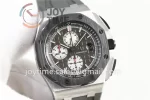 Audemars Piguet Royal Oak Offshore 44mm 1:1 Best Edition Titanium Ceramic Bezel Rubber Strap A3126