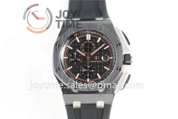 Audemars Piguet Royal Oak Offshore 44mm 1:1 Best Edition Ceramic Rubber Strap A3126