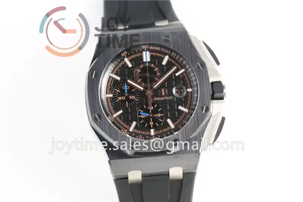 Audemars Piguet Royal Oak Offshore 44mm 1:1 Best Edition Ceramic Rubber Strap A3126