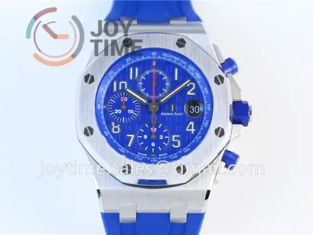 Audemars Piguet Royal Oak Offshore 42mm 1:1 Best Edition SS Rubber Strap A3126