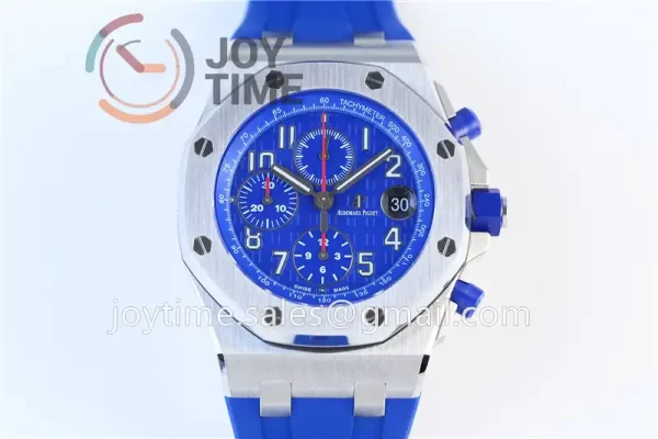 Audemars Piguet Royal Oak Offshore 42mm 1:1 Best Edition SS Rubber Strap A3126