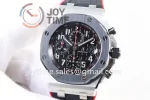 Audemars Piguet Royal Oak Offshore 42mm 1:1 Best Edition SS Ceramic Bezel Rubber Strap A3126