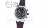 Audemars Piguet Royal Oak Offshore 42mm 1:1 Best Edition SS Ceramic Bezel Rubber Strap A3126