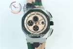 Audemars Piguet Royal Oak Offshore ‘Combat’ 44mm 1:1 Best Edition SS Ceramic Bezel Rubber Strap A3126