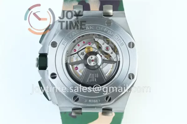 Audemars Piguet Royal Oak Offshore ‘Combat’ 44mm 1:1 Best Edition SS Ceramic Bezel Rubber Strap A3126