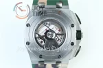 Audemars Piguet Royal Oak Offshore ‘Combat’ 44mm 1:1 Best Edition SS Ceramic Bezel Rubber Strap A3126