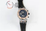 Audemars Piguet Royal Oak Offshore 42mm 1:1 Best Edition SS RG Bezel Leather Strap A3126