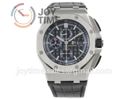 Audemars Piguet Royal Oak Offshore 44mm 1:1 Best Edition SS Leather Strap A3126