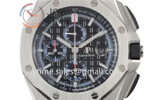 Audemars Piguet Royal Oak Offshore 44mm 1:1 Best Edition SS Leather Strap A3126