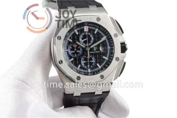 Audemars Piguet Royal Oak Offshore 44mm 1:1 Best Edition SS Leather Strap A3126