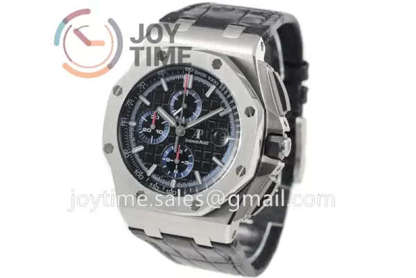 Audemars Piguet Royal Oak Offshore 44mm 1:1 Best Edition SS Leather Strap A3126