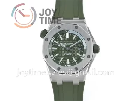 Audemars Piguet Royal Oak Offshore Diver 15710 1:1 Best Edition SS 42mm Rubber Strap A3120