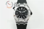 Audemars Piguet Royal Oak Offshore Diver 15710 ZF 1:1 Best Edition SS 42mm Rubber Strap A3120