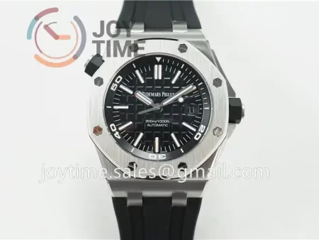 Audemars Piguet Royal Oak Offshore Diver 15710 ZF 1:1 Best Edition SS 42mm Rubber Strap A3120