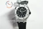 Audemars Piguet Royal Oak Offshore Diver 15710 ZF 1:1 Best Edition SS 42mm Rubber Strap A3120