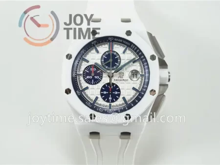 Audemars Piguet Royal Oak Offshore 44mm 1:1 Best Edition Ceramic Rubber Strap A3126