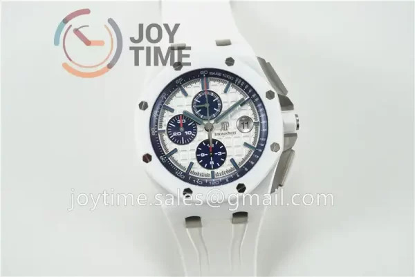 Audemars Piguet Royal Oak Offshore 44mm 1:1 Best Edition Ceramic Rubber Strap A3126