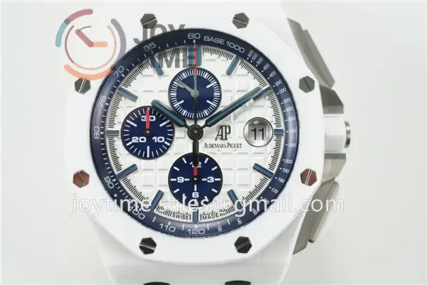 Audemars Piguet Royal Oak Offshore 44mm 1:1 Best Edition Ceramic Rubber Strap A3126