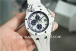 Audemars Piguet Royal Oak Offshore 44mm 1:1 Best Edition Ceramic Rubber Strap A3126