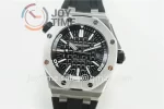 Audemars Piguet Royal Oak Offshore Diver 15710 JF 1:1 Best Edition SS 42mm Rubber Strap A3120