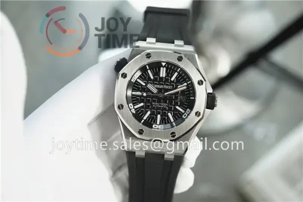 Audemars Piguet Royal Oak Offshore Diver 15710 JF 1:1 Best Edition SS 42mm Rubber Strap A3120