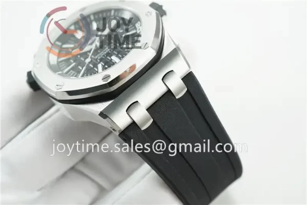 Audemars Piguet Royal Oak Offshore Diver 15710 JF 1:1 Best Edition SS 42mm Rubber Strap A3120