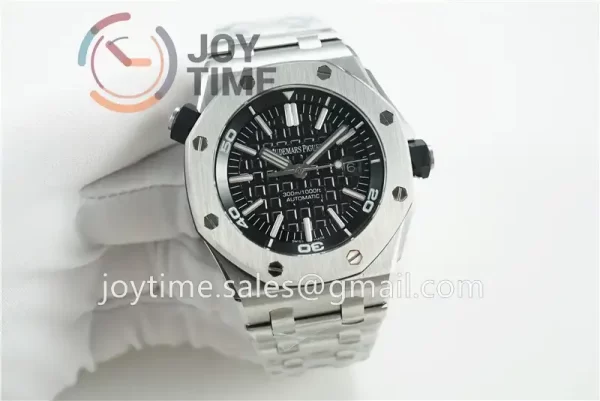 Audemars Piguet Royal Oak Offshore Diver 15703 JF 1:1 Best Edition SS 42mm SS Bracelet A3120