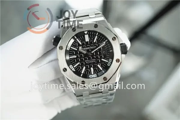 Audemars Piguet Royal Oak Offshore Diver 15703 JF 1:1 Best Edition SS 42mm SS Bracelet A3120