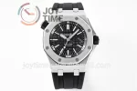 Audemars Piguet Royal Oak Offshore Diver 15703 ZF 1:1 Best Edition SS 42mm Rubber Strap A3120