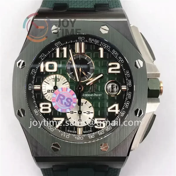 Audemars Piguet Royal Oak Offshore 44mm RSF 1:1 Best Edition Ceramic Rubber Strap A3126