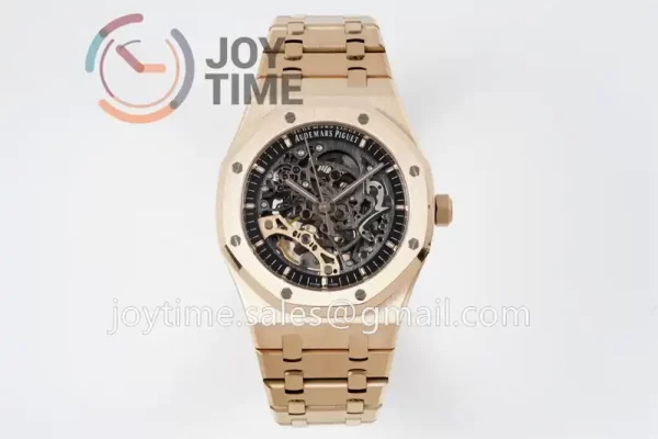 Audemars Piguet Royal Oak15407  41mm APS 1:1 Best Edition RG Case RG Bracelet A3132