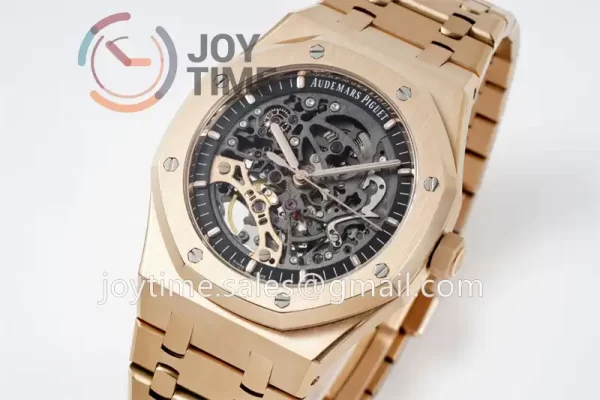 Audemars Piguet Royal Oak15407  41mm APS 1:1 Best Edition RG Case RG Bracelet A3132