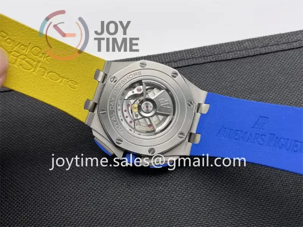 Audemars Piguet Royal Oak Offshore 44mm RSF 1:1 Best Edition SS Ceramic Bezel Rubber Strap A3126