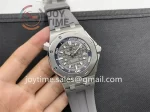 Audemars Piguet Royal Oak Offshore Diver 15720 IPF 1:1 Best Edition SS 42mm Rubber Strap A4308