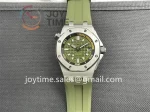 Audemars Piguet Royal Oak Offshore Diver 15720 IPF 1:1 Best Edition SS 42mm Rubber Strap A4308