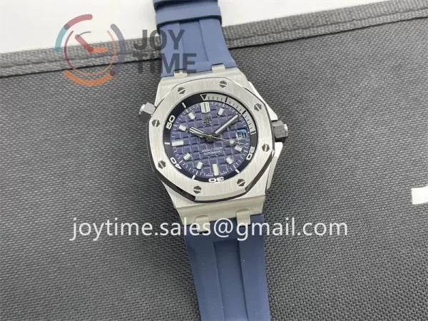 Audemars Piguet Royal Oak Offshore Diver 15720 IPF 1:1 Best Edition SS 42mm Rubber Strap A4308