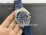 Audemars Piguet Royal Oak Offshore Diver 15720 IPF 1:1 Best Edition SS 42mm Rubber Strap A4308