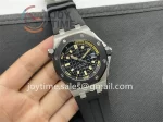 Audemars Piguet Royal Oak Offshore Diver 15720 IPF 1:1 Best Edition SS 42mm Ceramic Bezel Rubber Strap A4308