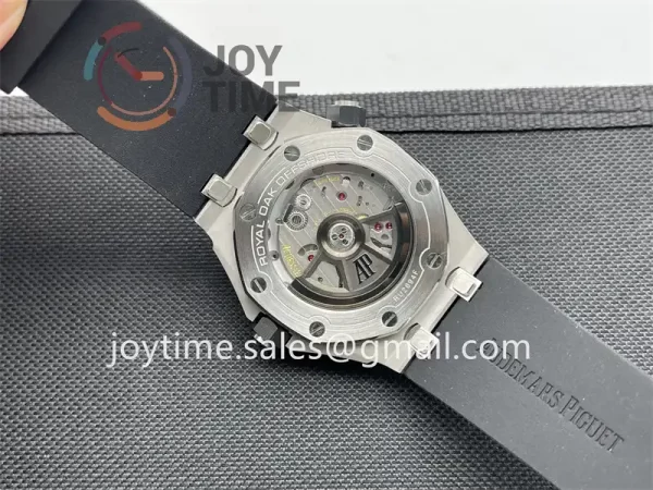 Audemars Piguet Royal Oak Offshore Diver 15720 IPF 1:1 Best Edition SS 42mm Ceramic Bezel Rubber Strap A4308