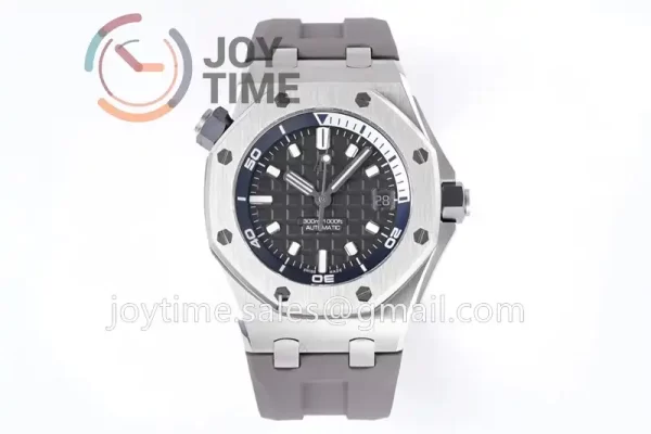 Audemars Piguet Royal Oak Offshore Diver 15720 ZF 1:1 Best Edition SS 42mm Rubber Strap A4308