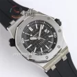 Audemars Piguet Royal Oak Offshore Diver 15703 GF 1:1 Best Edition SS 42mm Rubber Strap A2824