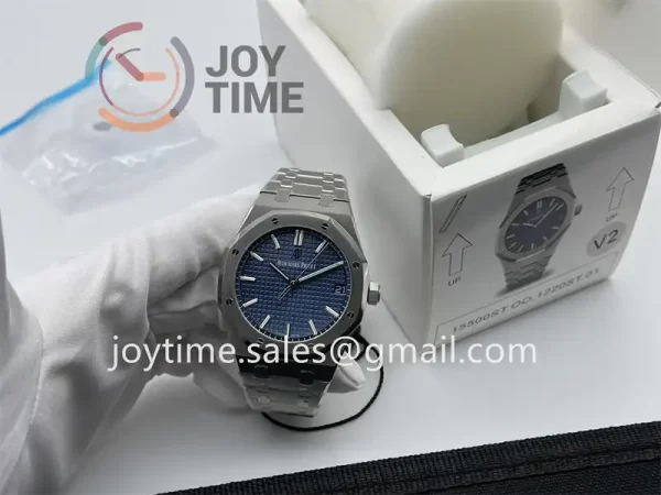 Audemars Piguet Royal Oak15500  41mm ZF 1:1 Best Edition SS Case SS Bracelet Super Clone A4302