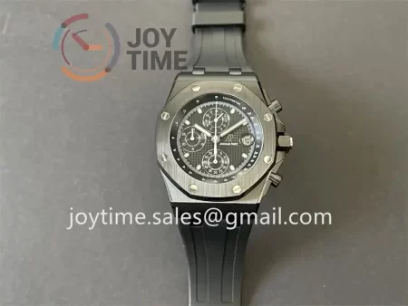 Audemars Piguet Royal Oak Offshore 42mm APF 1:1 Best Edition Ceramic Rubber Strap A3126