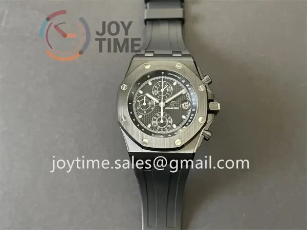 Audemars Piguet Royal Oak Offshore 42mm APF 1:1 Best Edition Ceramic Rubber Strap A3126