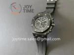 Audemars Piguet Royal Oak Offshore 42mm APF 1:1 Best Edition Ceramic Rubber Strap A3126