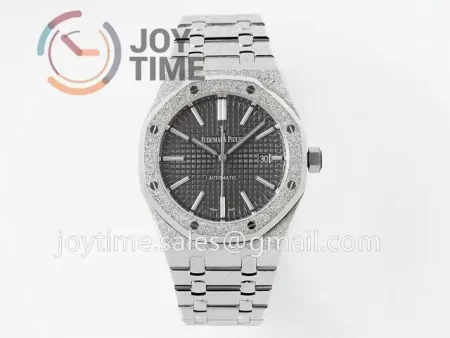 Audemars Piguet Royal Oak 15410 Frosted 41mm APS 1:1 Best Edition SS Case SS Bracelet Super Clone A3120