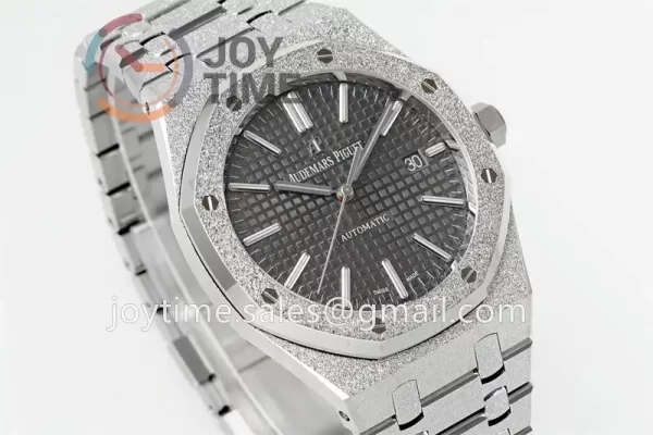 Audemars Piguet Royal Oak 15410 Frosted 41mm APS 1:1 Best Edition SS Case SS Bracelet Super Clone A3120