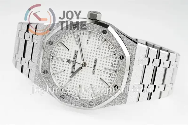 Audemars Piguet Royal Oak 15410 Frosted 41mm APS 1:1 Best Edition SS Case SS Bracelet Super Clone A3120