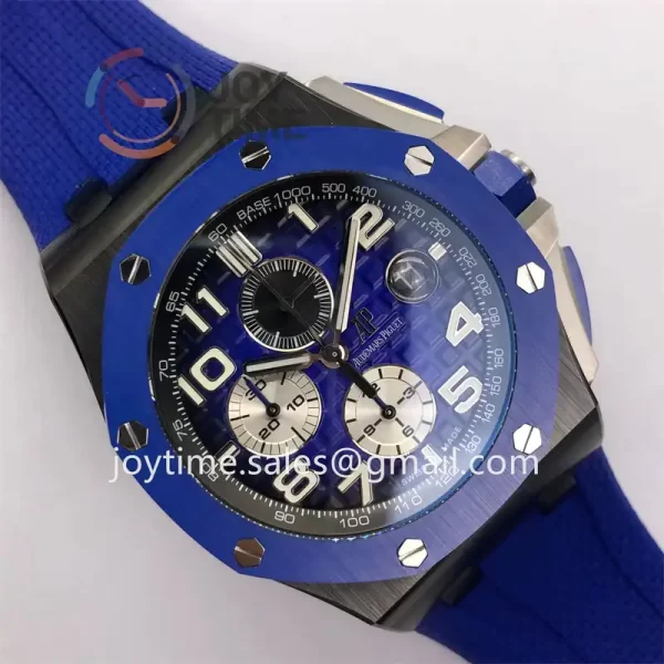 Audemars Piguet Royal Oak Offshore 44mm RSF 1:1 Best Edition Ceramic Rubber Strap A3126